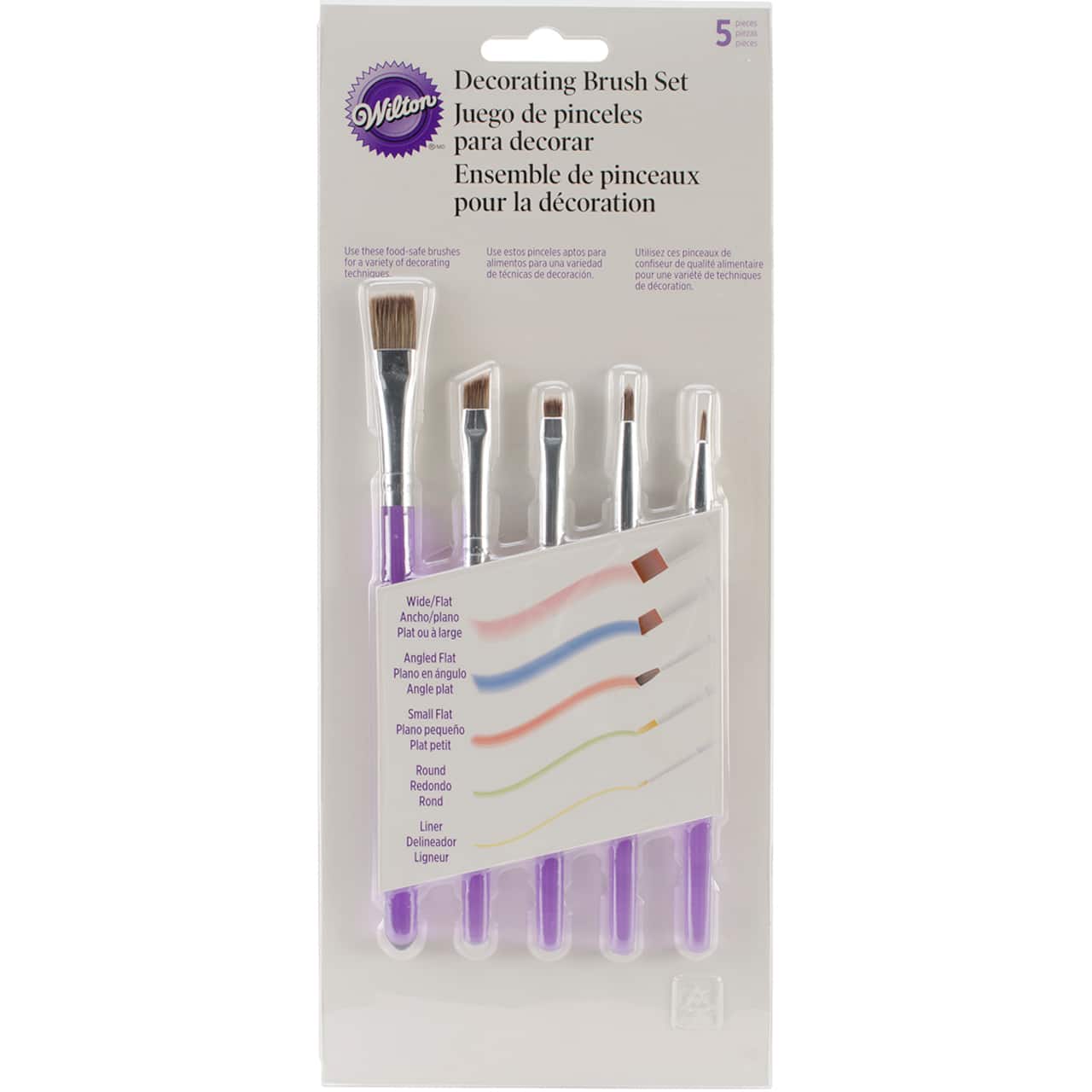 Wilton® Decorating Brush Set